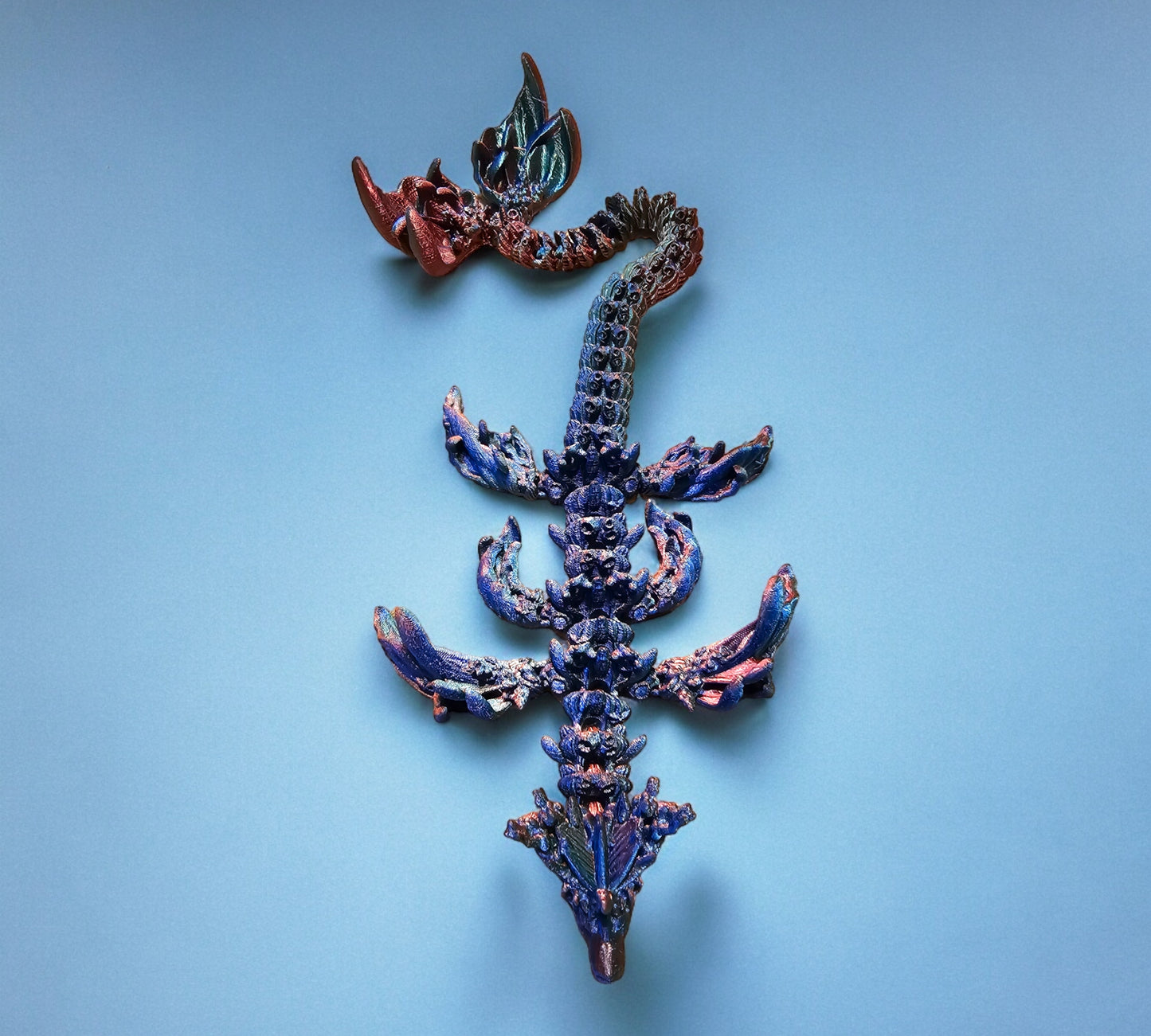 3D Printed Articulated/Sensory Dragons