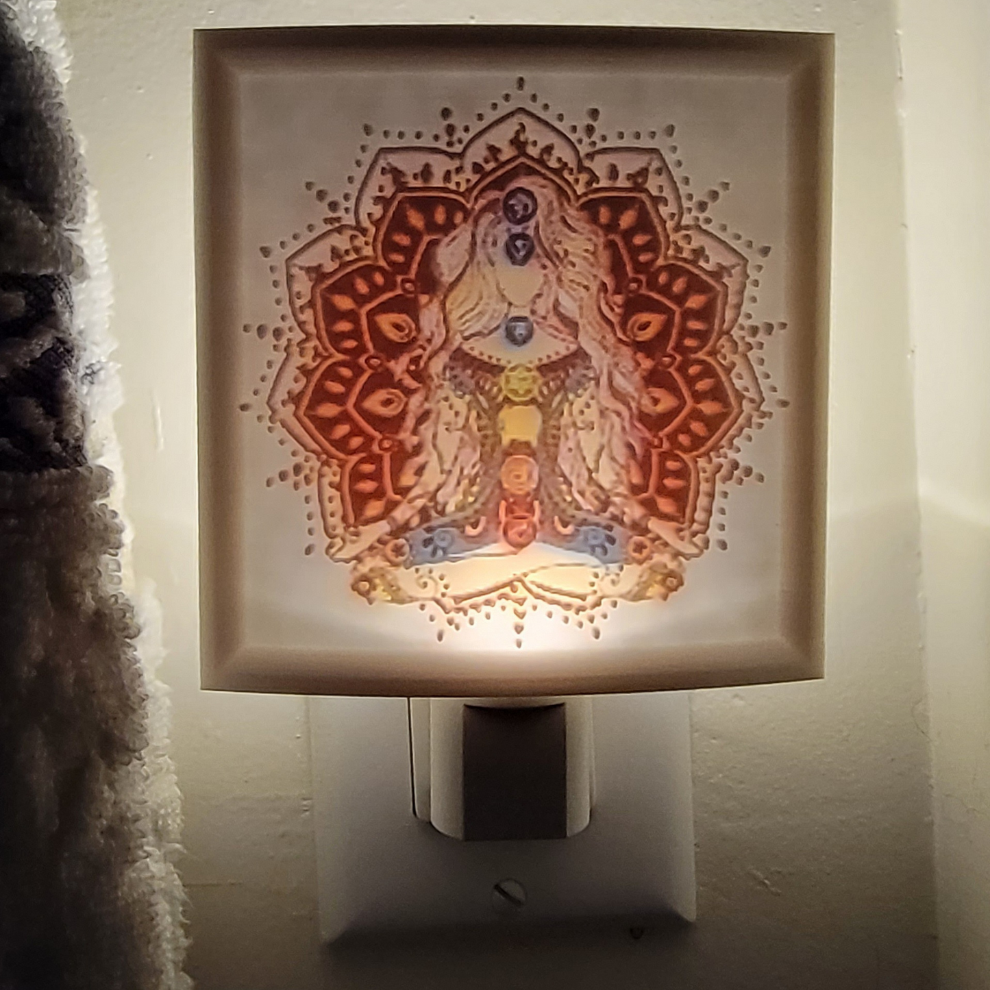 LED 3D Printed Lithophane Night Light (Personalized)