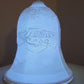 Personalized 3D Printed Lithophane Christmas Bells and Ornaments