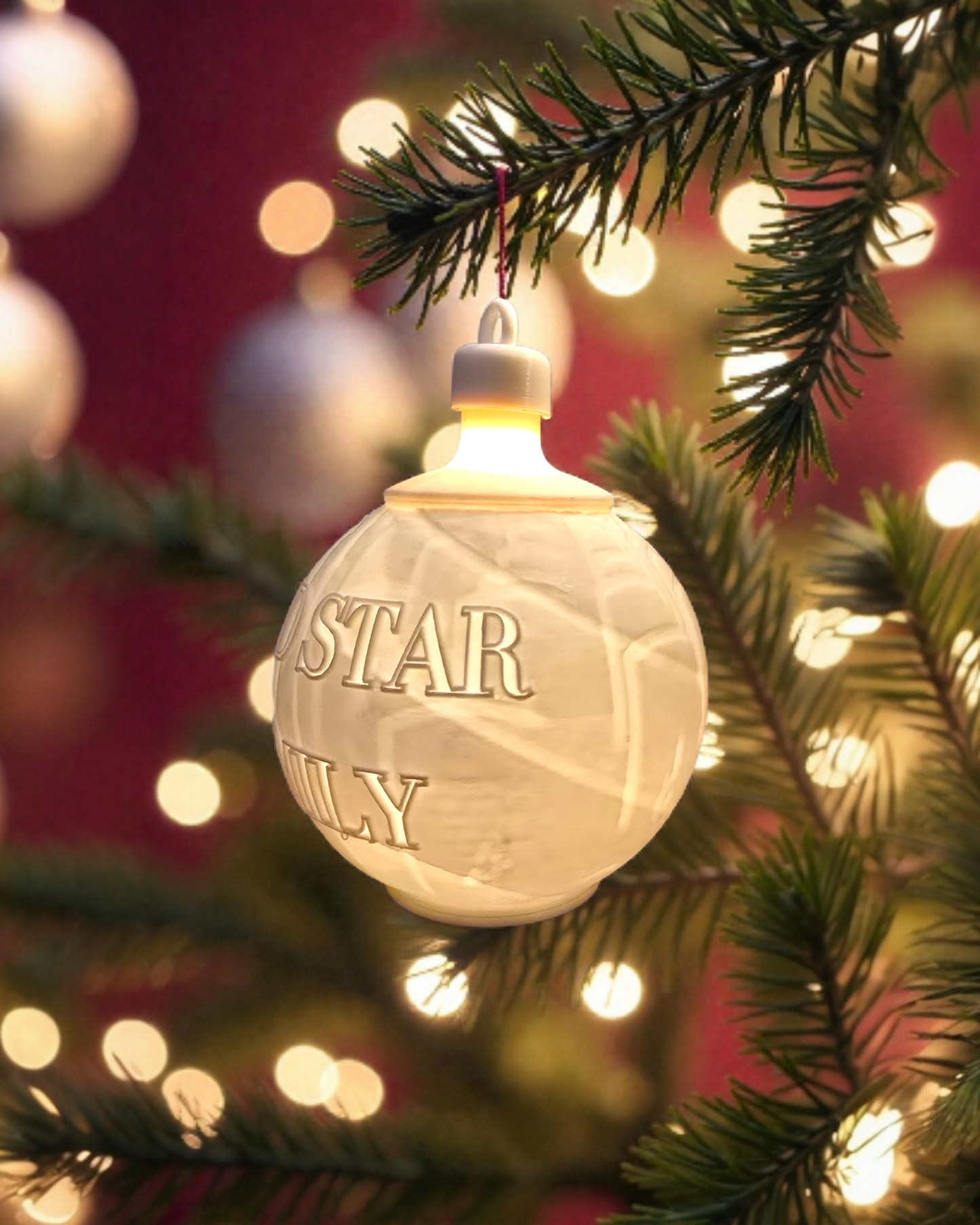 White House Gold Star Famiy Ornament