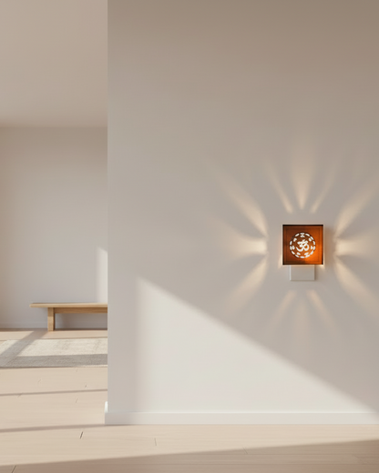 Luces nocturnas de madera