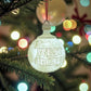 White House Gold Star Tree State Ornament - Choose Your State